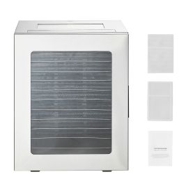 Food Dehydrator Machine, 12 Stainless Steel Trays, 850W Electric Food Dryer with Adjustable Temperature & 24-Hour Timer, Freeze Dryer for Jerky,